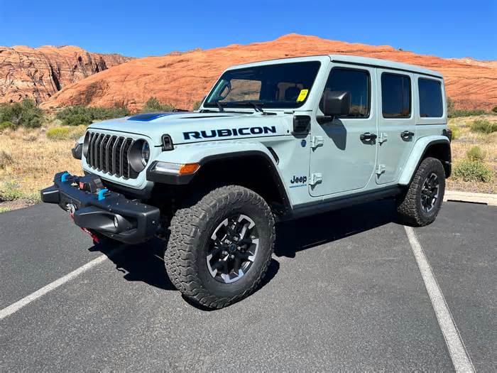 The Jeep Wrangler 4xe is America's best-selling plug-in hybrid.