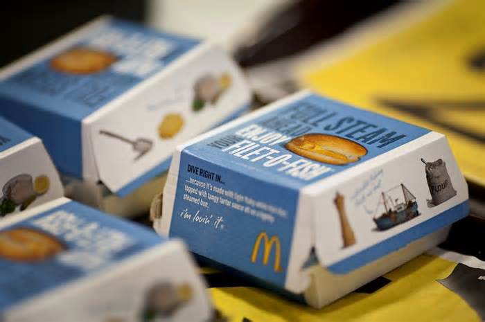 Filet-O-Fish sandwiches are especially popular this time of year