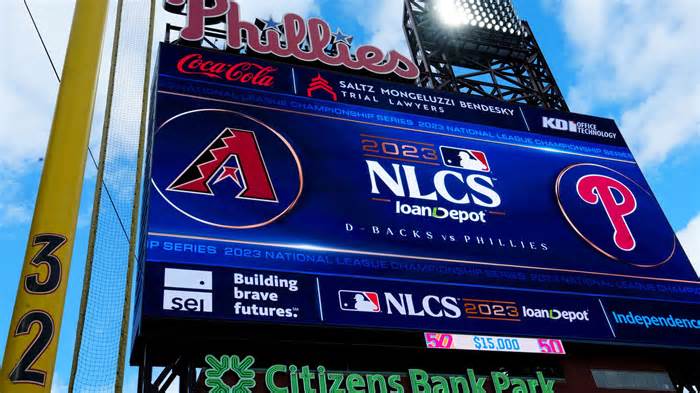 Tuesday schedule: NLCS Game 2 in Philly