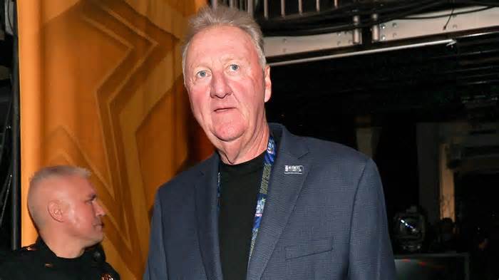 Larry Bird attends the 73rd NBA All-Star Game at Gainbridge Fieldhouse on February 18, 2024 in Indianapolis, Indiana.