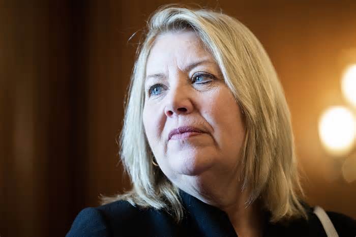 UNITED STATES - APRIL 20: Rep. Debbie Lesko, R-Ariz., is seen in the U.S. Capitol on Thursday, April 20, 2023. (Tom Williams/CQ-Roll Call, Inc via Getty Images) (Photo: Tom Williams via Getty Images)