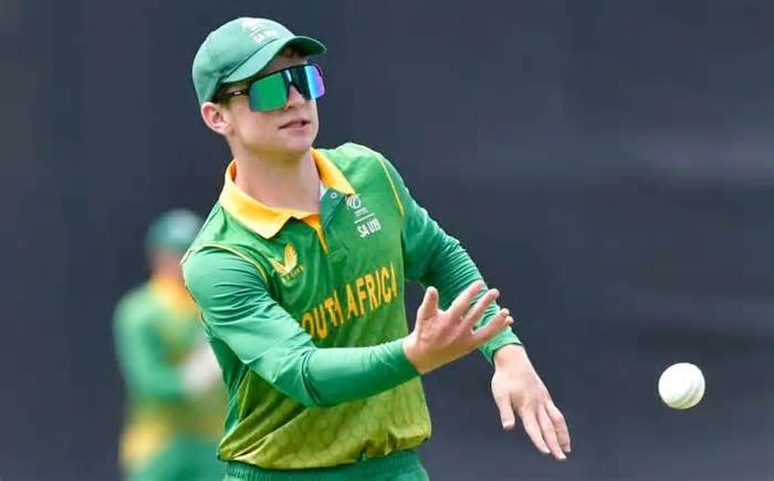 David Teeger in action for South Africa