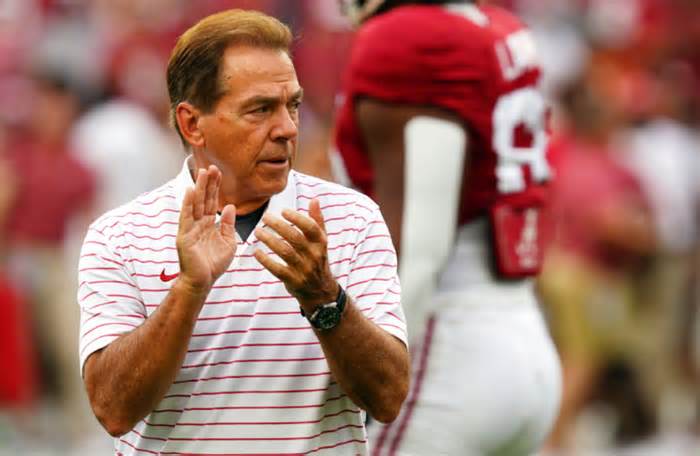 Nick Saban Weighs In on Alabama's Initial College Football Playoff Ranking
