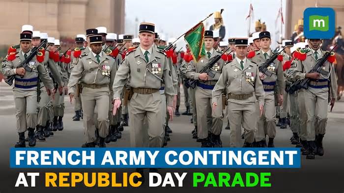 75th Republic Day: French Military Band Shines at Republic Day Parade