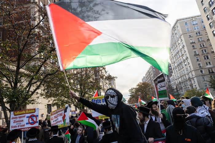 Palestine Protest NYC Israel Jews Zionist