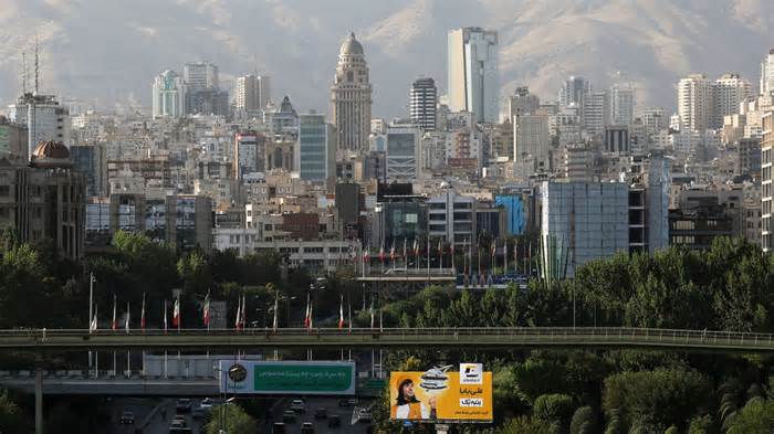 Tehran, Iran. Pic: AP