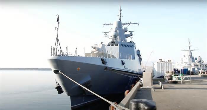Putin’s $65 million warship ‘destroyed’ by naval drones