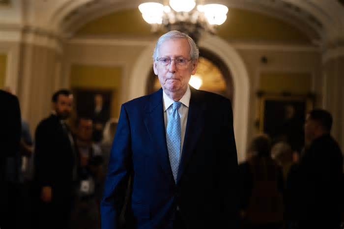 Senate Minority Leader Mitch McConnell says the Consumer Financial Protection Bureau rule is “yet another example of the Biden administration's runaway regulatory state.”