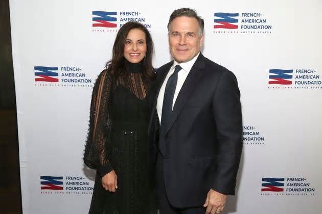 McCormick, right, and his wife, Dina Powell McCormick, attend a gala in Manhattan in June 2023. McCormick's position on infrastructure puts him to the right of 19 Senate Republicans.
