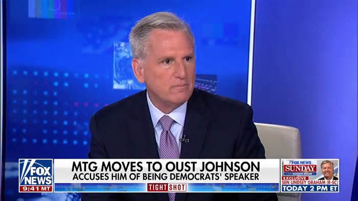 GOP in disarray because eight members work with Democrats: Kevin McCarthy