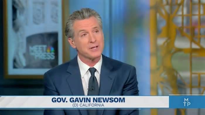 Gov. Gavin Newsom joined NBC's 