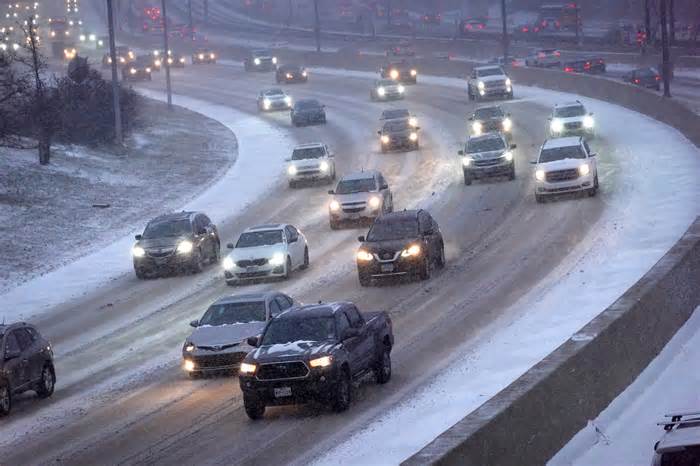 Weather Warnings Urge Drivers Not to Travel
