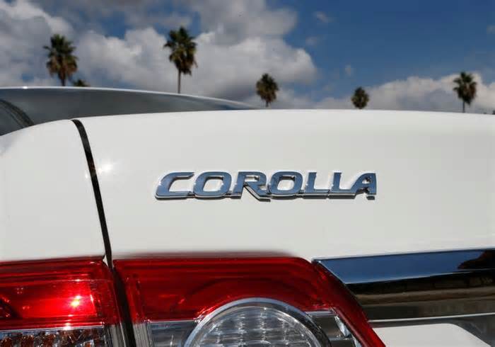 FILE PHOTO: Toyota Corolla is seen in Los Angeles