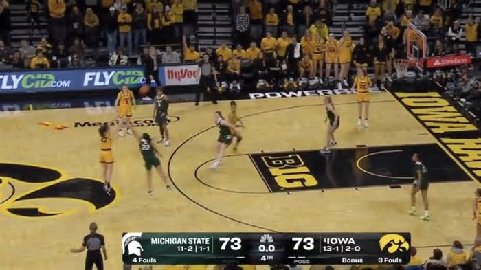 Caitlin Clark’s step-back logo three buzzer-beater is her sweetest play yet