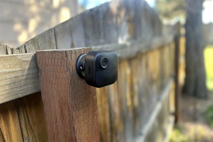 Blink's Outdoor 4 cam is easy to mount and reliable for watching an outdoor space.