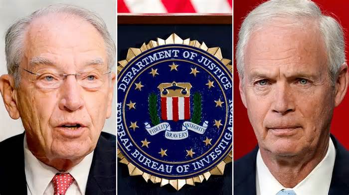 Sens. Chuck Grassley and Ron Johnson are demanding information from the FBI about its claim that their Hunter Bide probe advanced Russian disinformation.