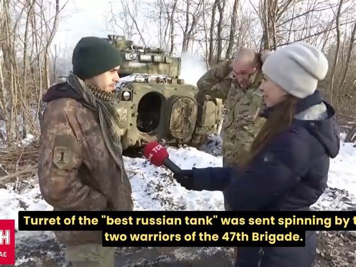 Ukrainian Bradley crew members described the heart-stopping battle in which they overwhelmed a powerful Russian T-90M tank
