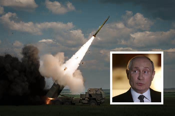 Vladimir Putin Ukraine Russia War Weapons HIMARS