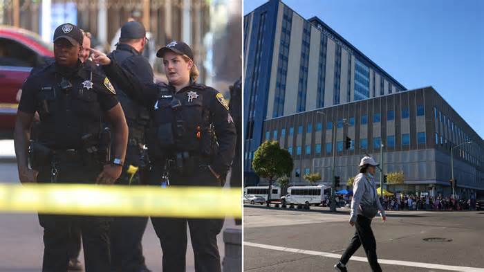 Oakland police and Kaiser Permanente split image