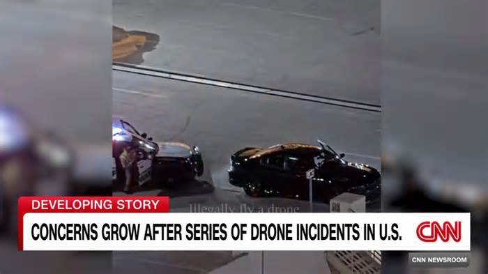 Concerns grow after a series of drone incidents in the U.S.