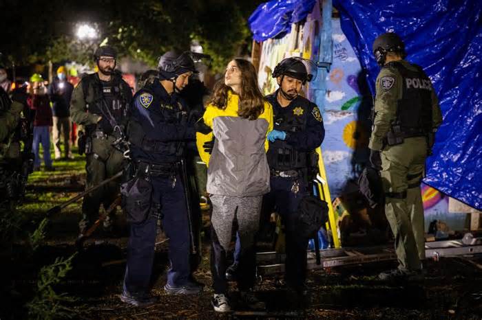 California police clear historic People’s Park in surprise midnight operation