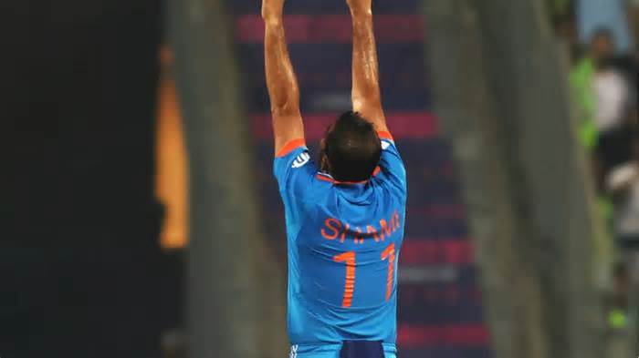 icc world cup 2023 ind vs sl: mohammed shami creates history, becomes all-time highest wicket-taker for india in world cup