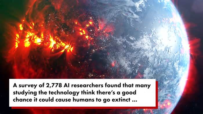 There's a 5% chance of AI causing humans to go extinct, say scientists Thumbnail