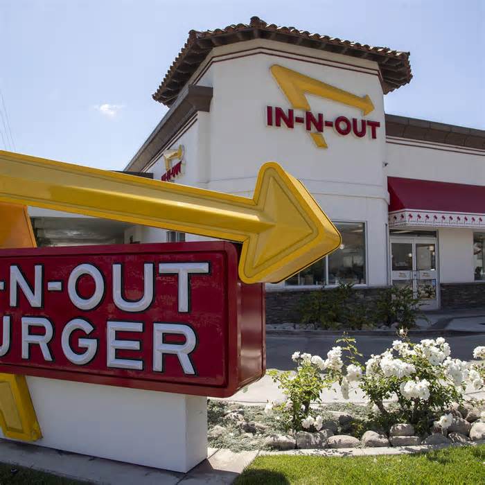 Scenes from In-n-Out Burger. April 21, 2022