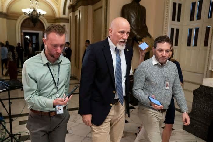 House Republicans speak to reporters in Washington