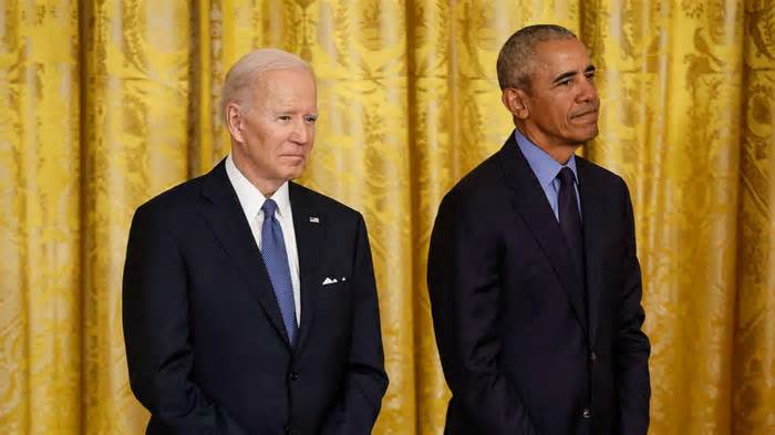 'Nobody's hands are clean': Obama, Democrats break with Biden on support for Israel