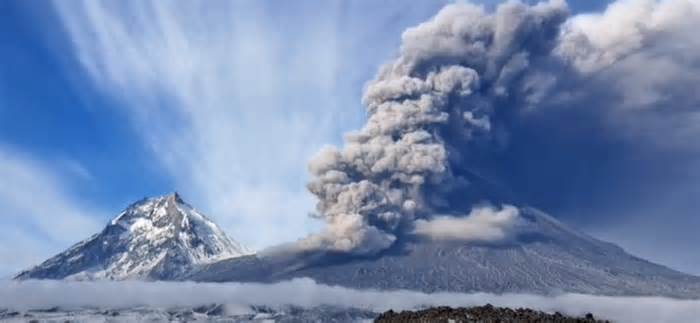 Eurasia’s Tallest Active Volcano Has Erupted