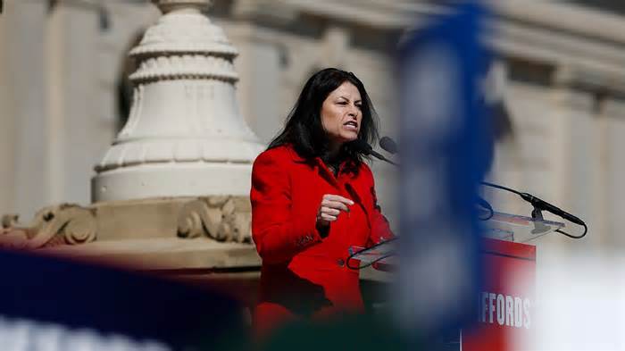 Michigan Attorney General Dana Nessel holds event at the state Capitol