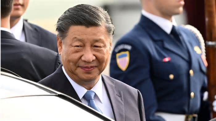 Mr Xi faces a host of problems at home as he arrives in San Francisco