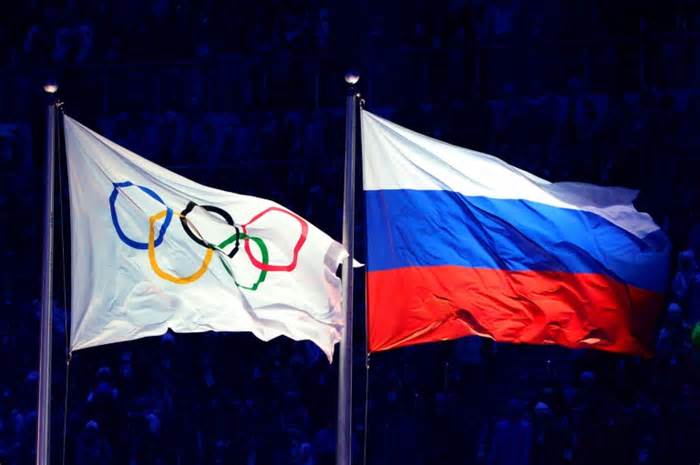 Olympic chiefs have barred Russian athletes from taking part in the opening ceremony of the Paris Games