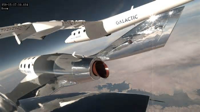 Virgin Galactic sends oldest-ever Brit and first mother-daughter duo into space-ish