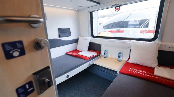 Accommodation on board night trains is being upgraded. - Christian Charisius/dpa/picture alliance/Getty Images