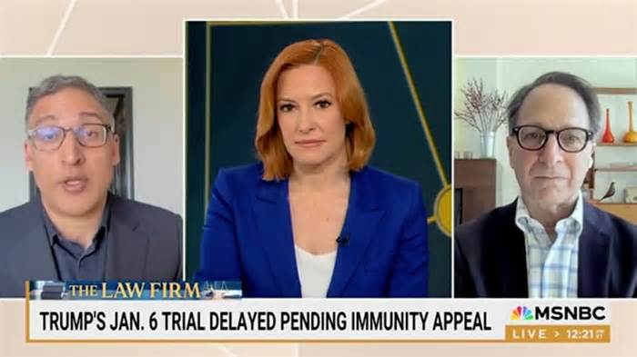 MSNBC host Jen Psaki seemed surprised by MSNBC legal analyst Neal Katyal's admission that he was in the 
