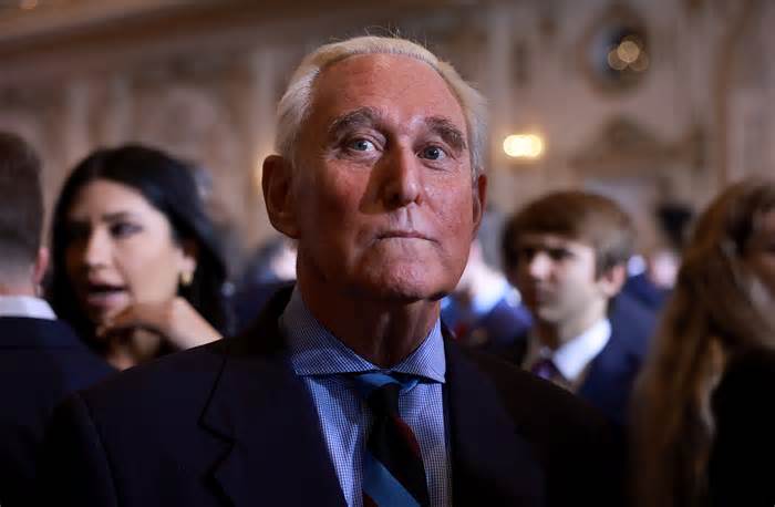 Roger Stone at Mar-a-Lago