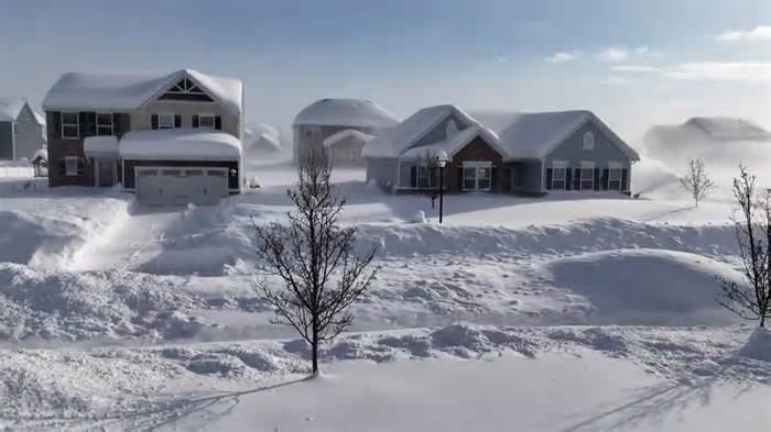 Lake-effect snow keeps piling up in western New York