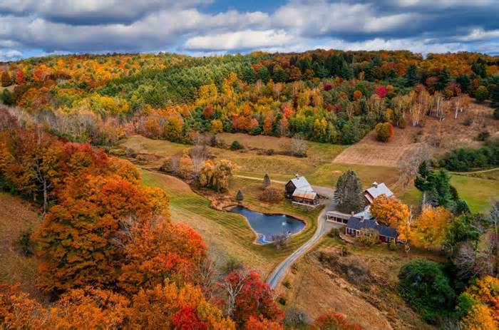 Aerial View Vermont