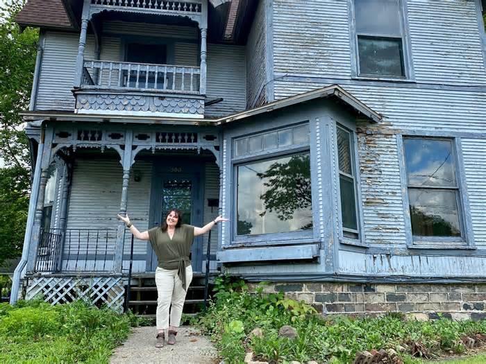 A Gen X woman bought a crumbling 1890s manor. She thought she'd be done restoring it a year into the project, but the work kept coming.