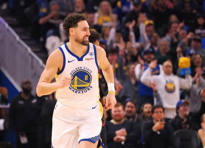 Warriors’ Klay Thompson Says Compliment From Larry Bird ‘Means the World’ to Him