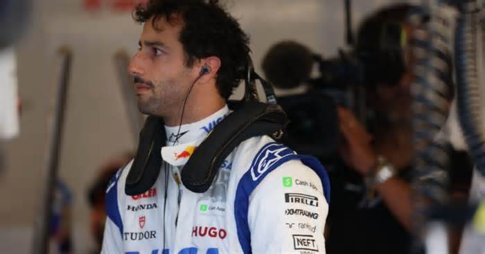 RB’s Daniel Ricciardo at the 2024 Australian Grand Prix.