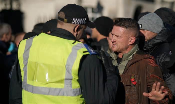 Tommy Robinson: Cenotaph clashes could mark return of far-right figure