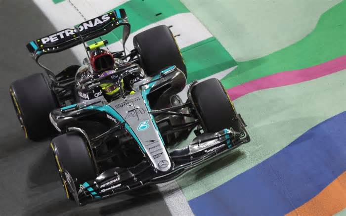 Lewis Hamilton warned and Mercedes fined over high-speed near miss at Saudi Arabia GP practice