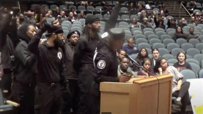 Fiery School Board Meeting Brings Out Black Panthers in Virginia