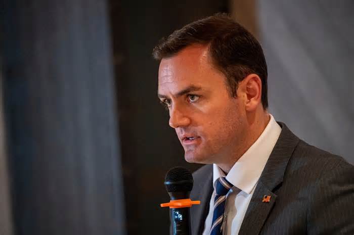 Representative Mike Gallagher Holds News Conference With Chinese Dissidents