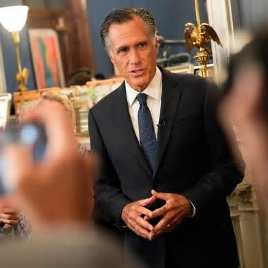 Sen. Mitt Romney won't seek reelection, says he'll work to get younger voters to polls