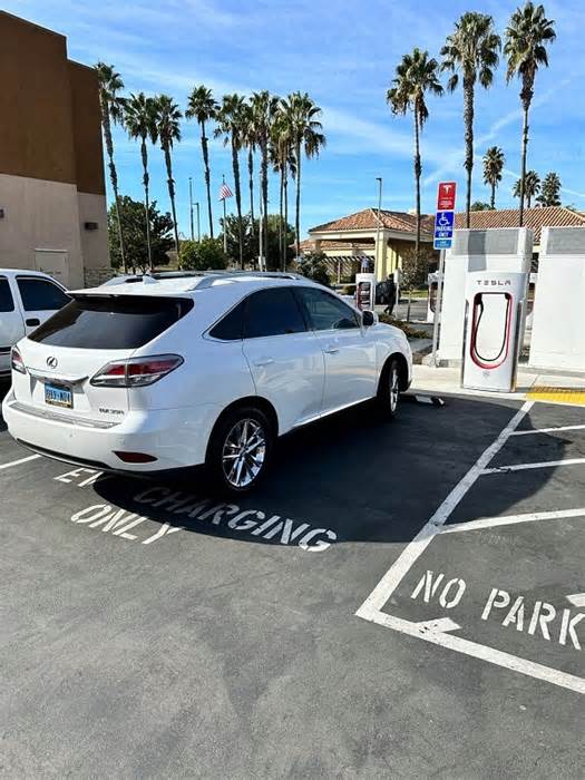 Tesla parking