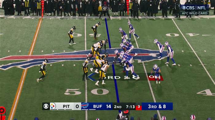 Can't-Miss Play: Josh Allen gashes Steelers' defense on 52-yard TD run